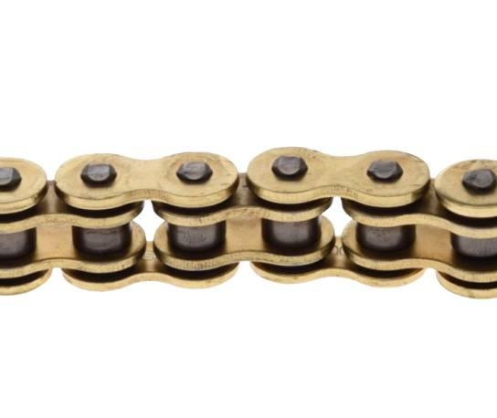 Łańcuch napędowy 120 ogniw 520x-r motochain złoty - zdjęcie 2