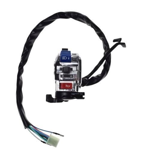 Przełącznik zespolony lewy kingway czoper 150/250