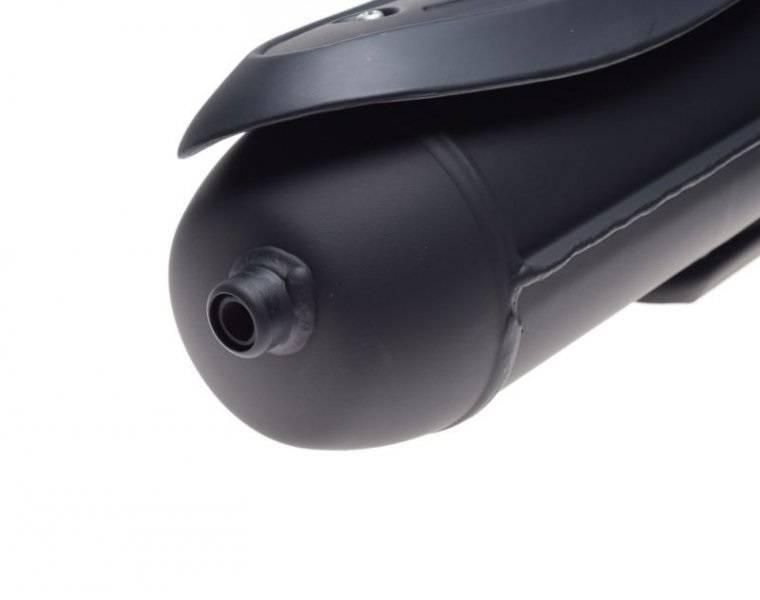 Tłumik piaggio zip 4t bez katalizatora | PZIP8001B - zdjęcie 3