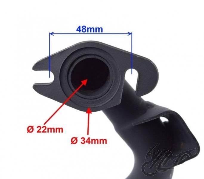 Tłumik yamaha jog50 | AW8077 - zdjęcie 2