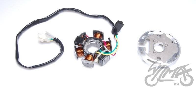 Stator iskrownik 6 cewek derbi senda 2008 - zdjęcie 4