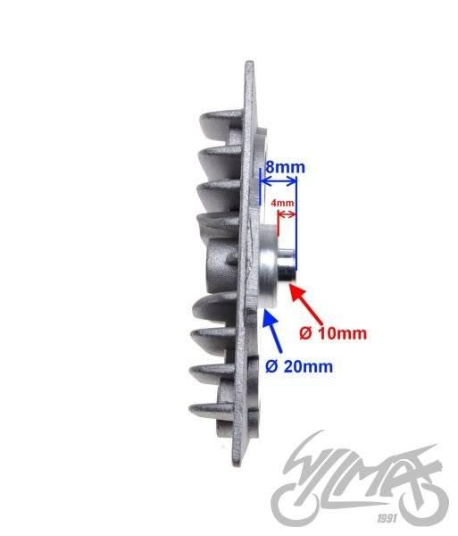Pokrywa głowicy prawa 125 ccm cross 4t | AY352349A - zdjęcie 4
