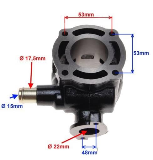 Cylinder suzuki katana lc 41,00 bez głowicy - zdjęcie 4