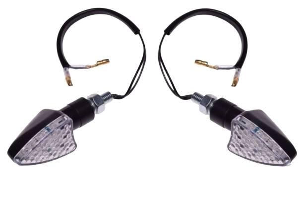 Kierunkowskaz czarny biały klosz led | AM1333