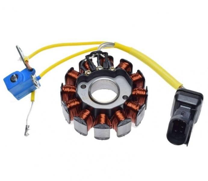Stator iskrownik 12 cewek piaggio 125 250