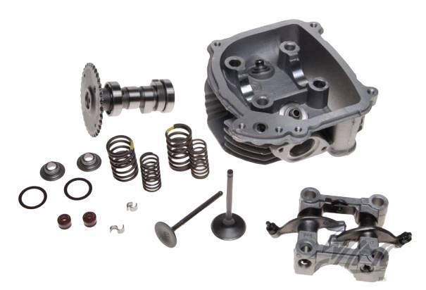 Głowica cylindra 150 cc z wyjściem na zawór spalin