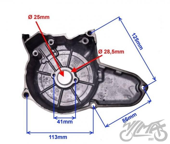 Pokrywa silnika lewa silnik 154fmi | FMI0058 - zdjęcie 2
