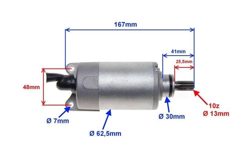 Rozrusznik elektryczny silnik 156fmi | FM2101 - zdjęcie 2