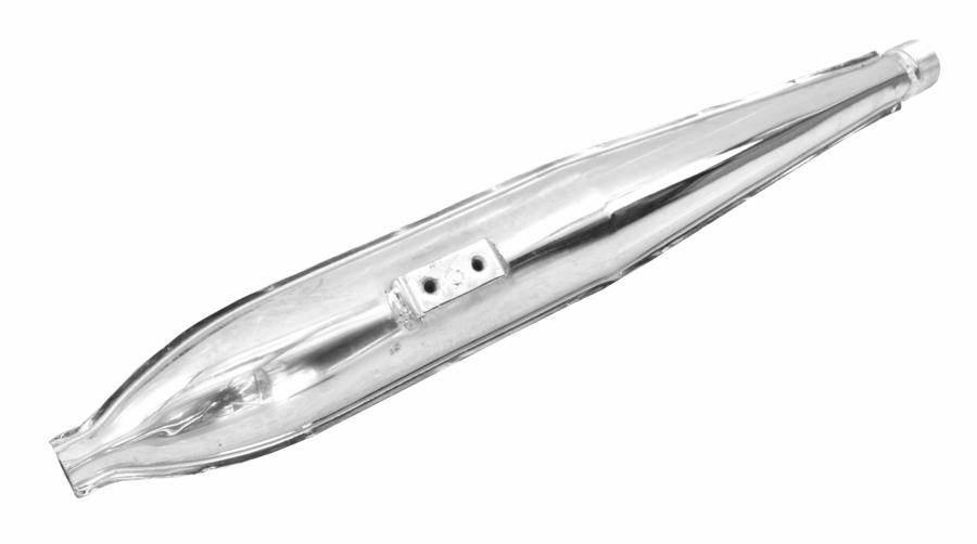 Tłumik romet motorynka chrom | ROY07972