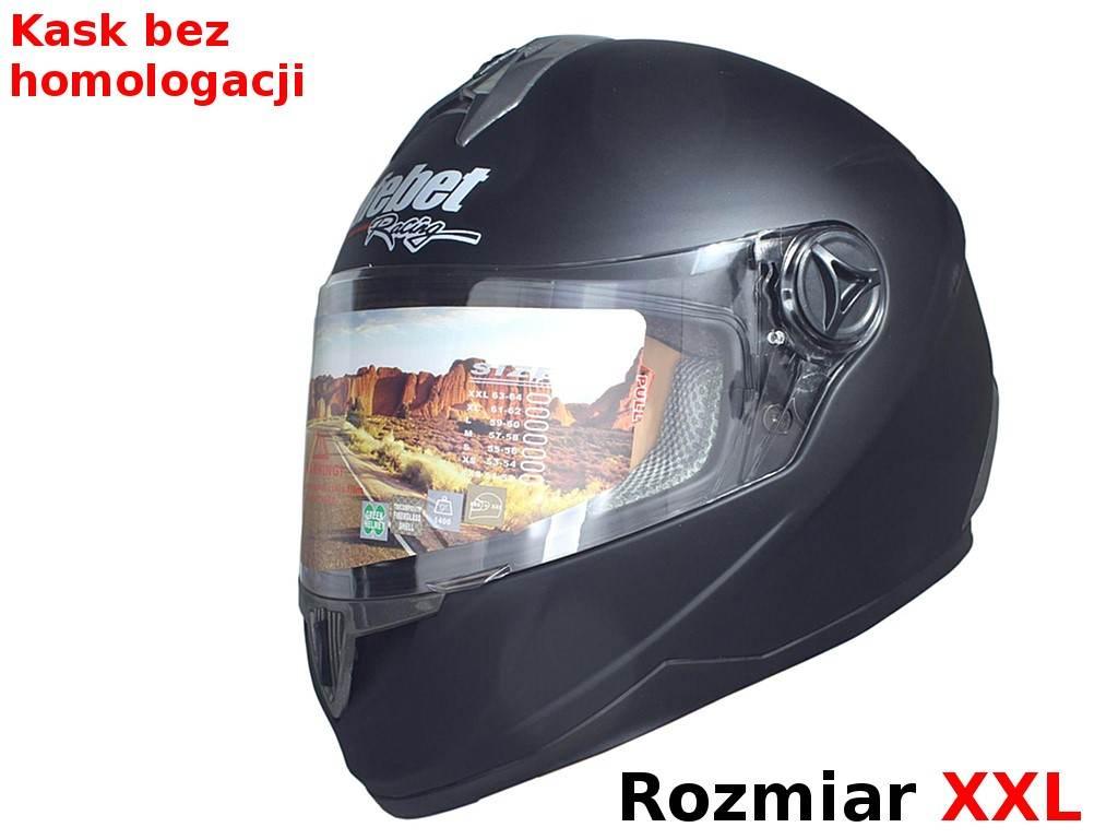 Kask safebet hf-122 flat black xxl | ROY12576