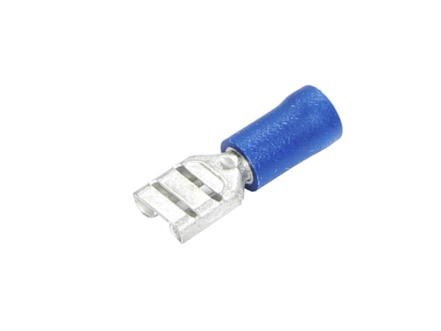 Konektor żeński 6.3x0.8 gniazdo płaskie izolowany 1.5-2.5mm de