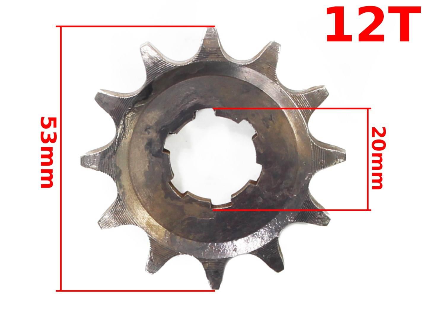 Zębatka przód wsk 125 12z ml | ROY14459