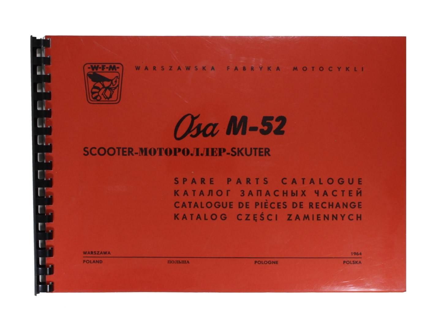 Katalog części zamiennych wfm osa m-52 | ROY14774