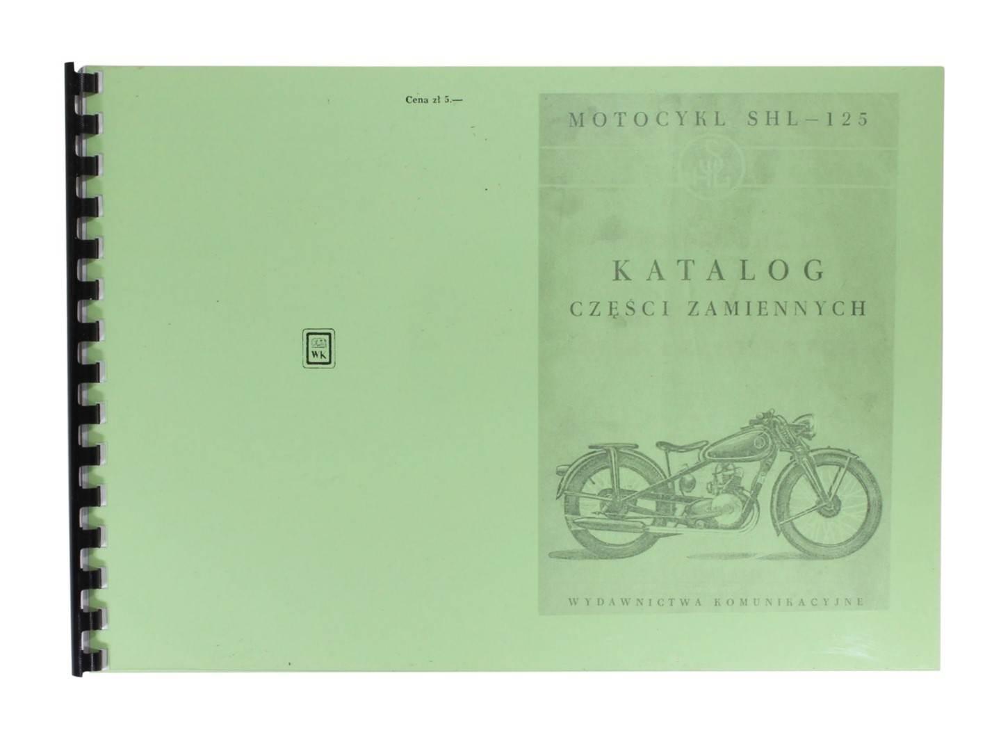 Katalog części zamiennych shl 125 | ROY14778