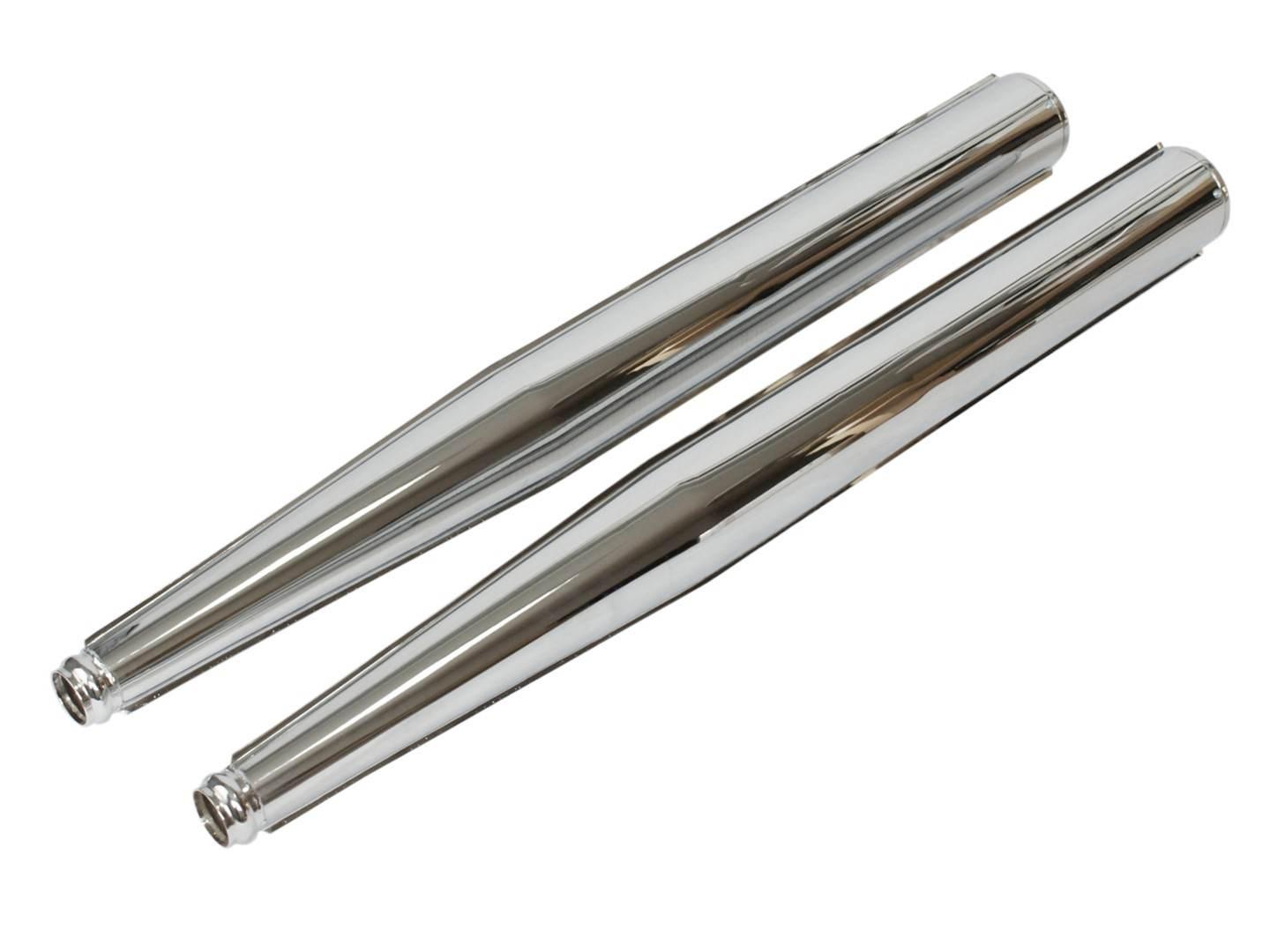 Tłumik jawa ts 350 12v długi kpl duells di