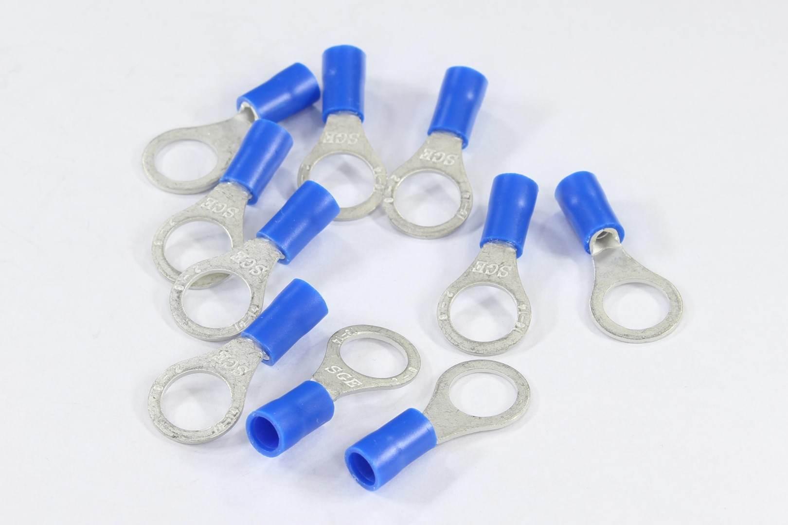 Końcówka oczkowa m8 izolowana 8,4mm1,5-2,5mmkpl 10szt
