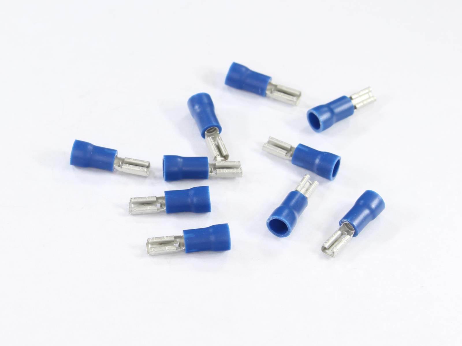 Konektor płaski 2,8mm żeński izolowany0,5mm1,5-2,5mm