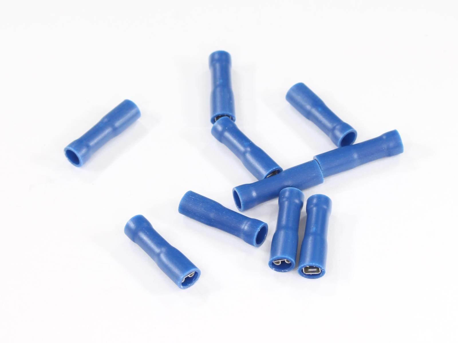 Konektor płaski 2,8mm żeński pełna izolacja0,8mm1,5-2,5mm