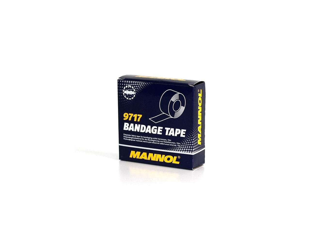 Taśma izolacyjna parciana mannol 25mm 10 metrów