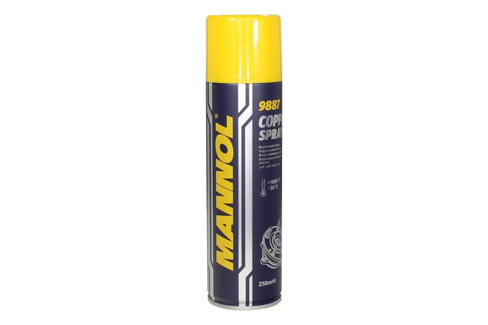 Smar miedziany w sprayu mannol 250ml 9887