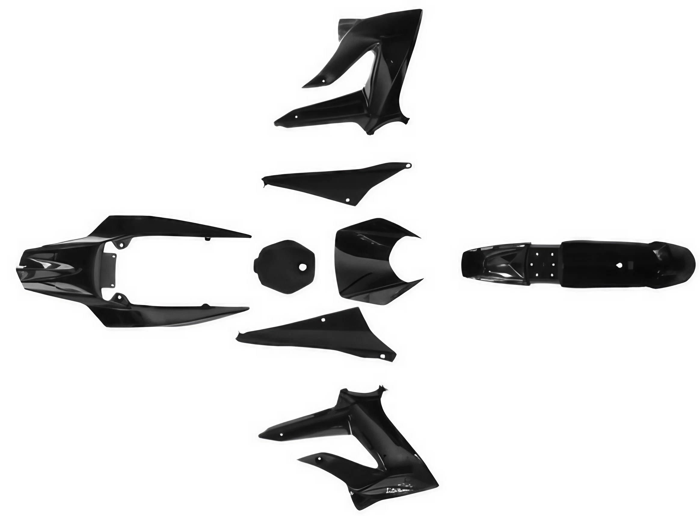 Zestaw plastików osłony owiewki błotnik derbi senda 3 2011 drd racing 50