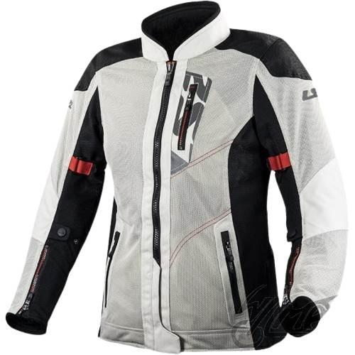 Kurtka ls2 alba lady light grey black m | AK6200J42084