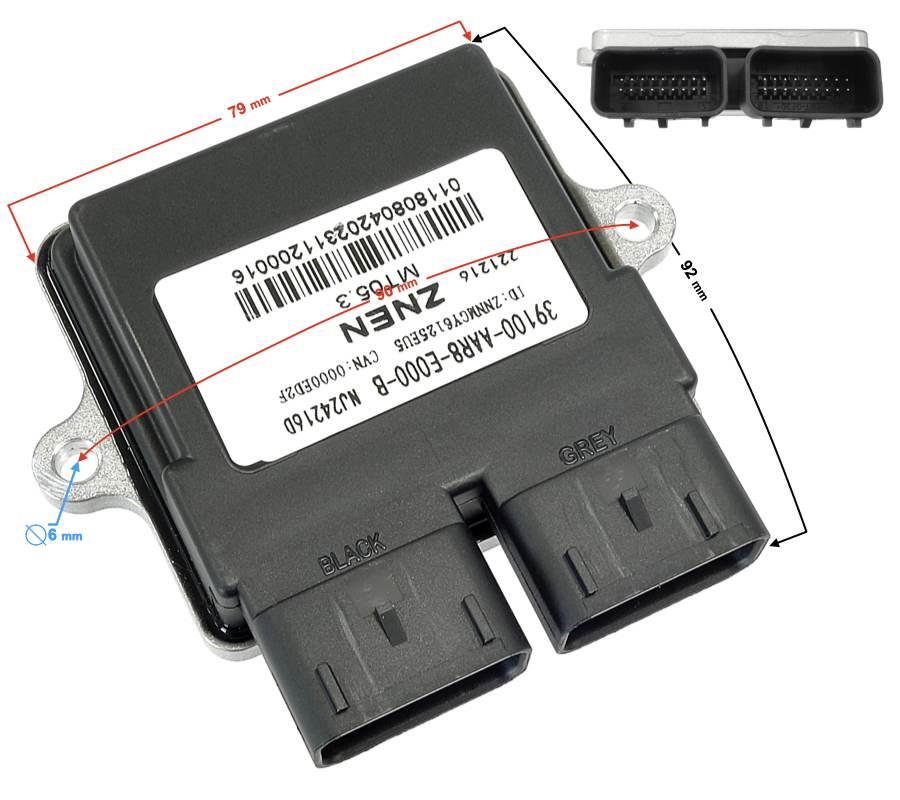 Ecu sterownik wtrysku delphi falcon 125cc