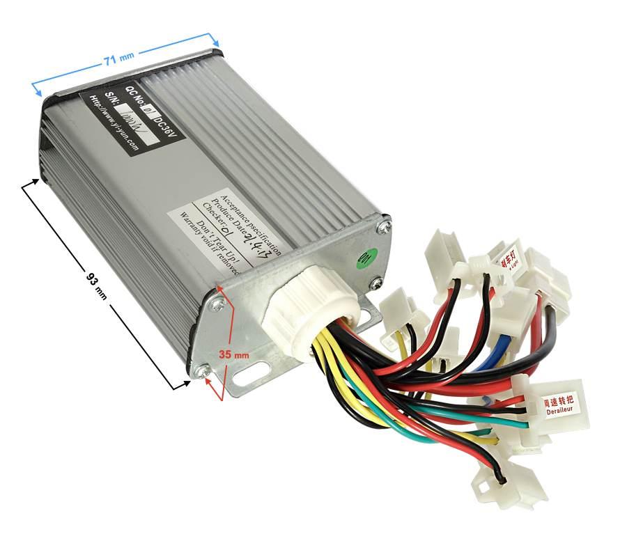 Sterownik skuter elektryczny 36v 1000w | SSEJHU004