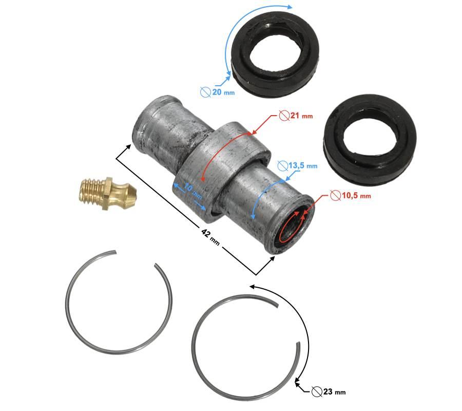 Tuleje wahacza 200s-7 13*20 mm | TWAJHU007