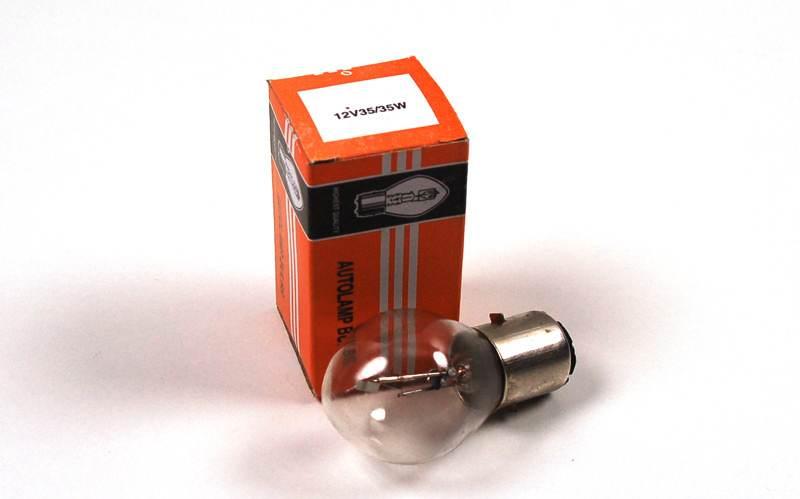 Żarówka b35 12v 35/35w ba20d | ZAR12V35/35WK2WHAI000