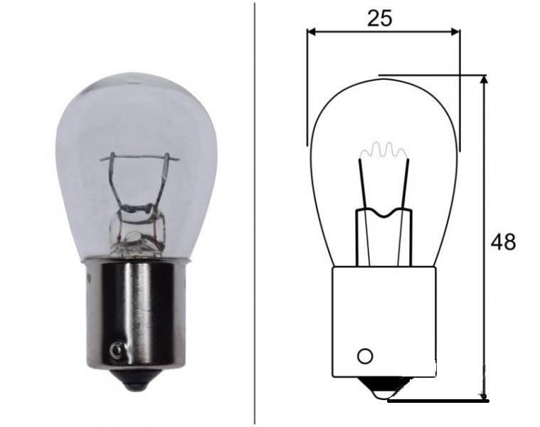 Żarówka 6v 21w ba15s opk 10 szt bez eec | BU22150
