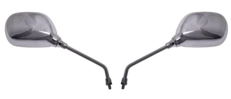 Lusterko owal chrom m10 mp101-l | LU0055