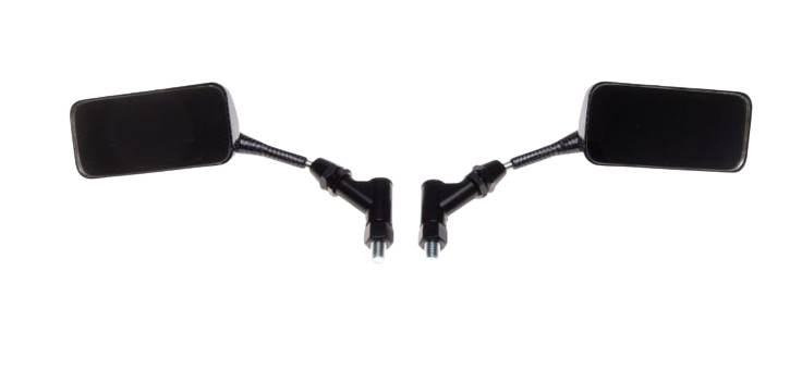 Lusterko prostokąt wspornik carbon m10 m04-0505