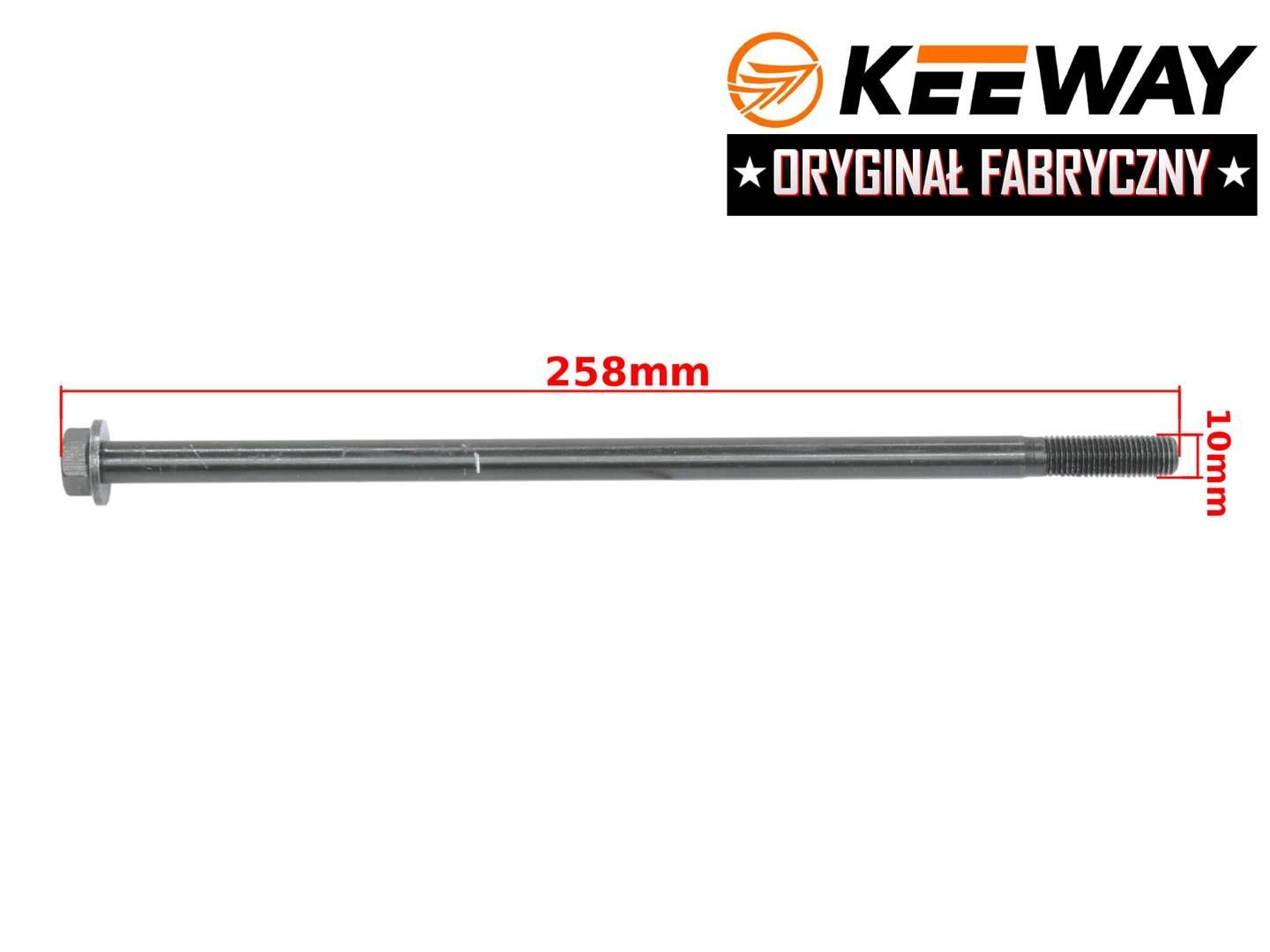 Oś wahacza keeway hurricane 50cc 2t oryginał