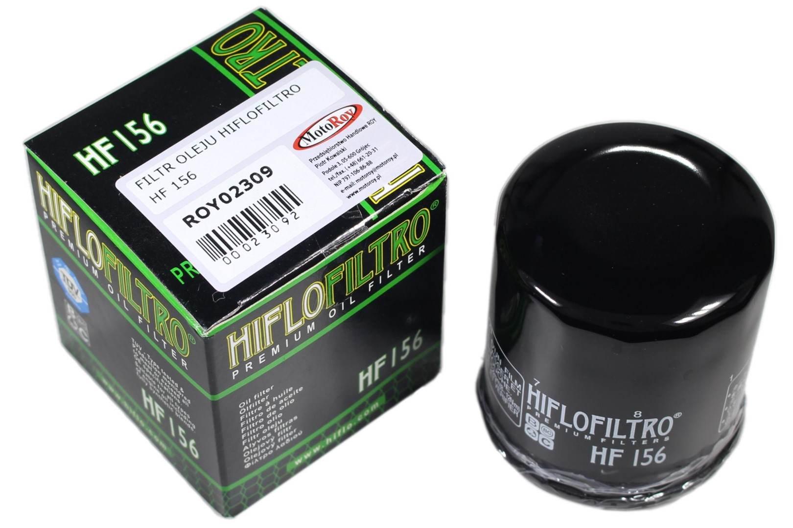 Filtr oleju hiflofiltro hf 156 | ROY02309