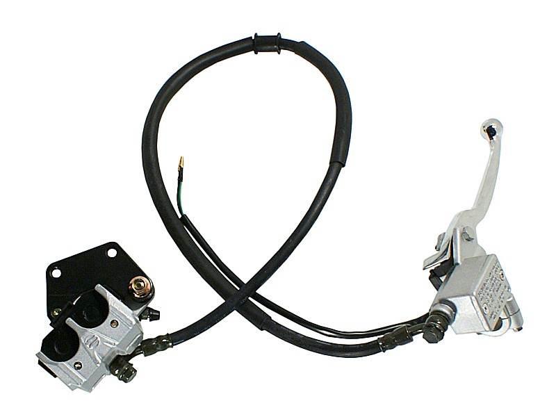 Hamulec kompletny gy6-50 skuter koło 12'' rob