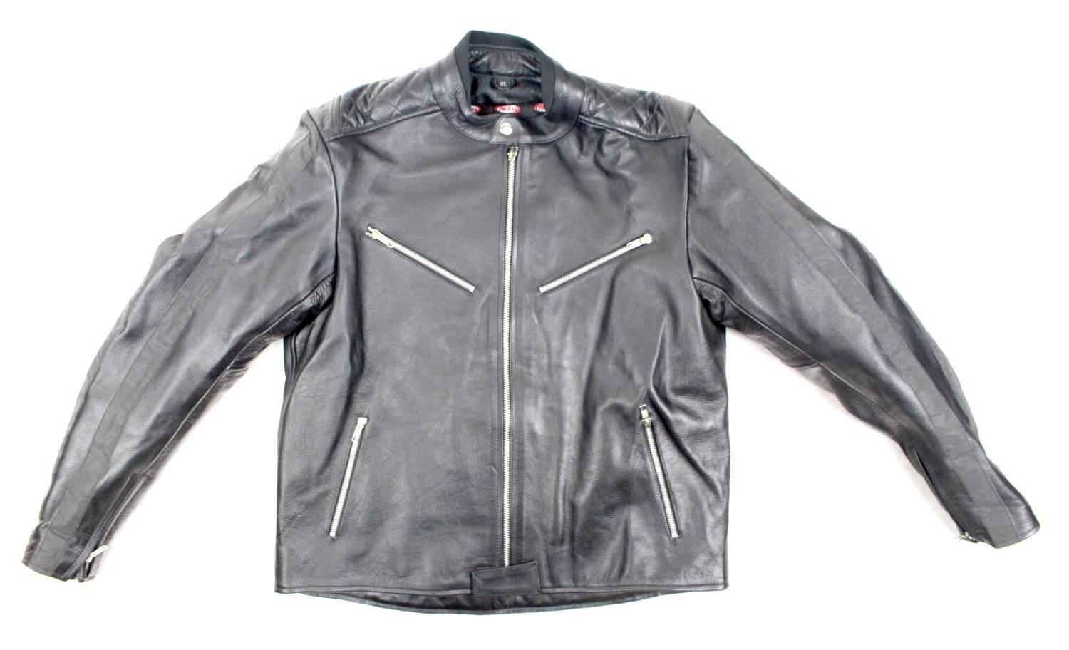 Kurtka nal-vintage xl-wykonana ze skóry naturalnej