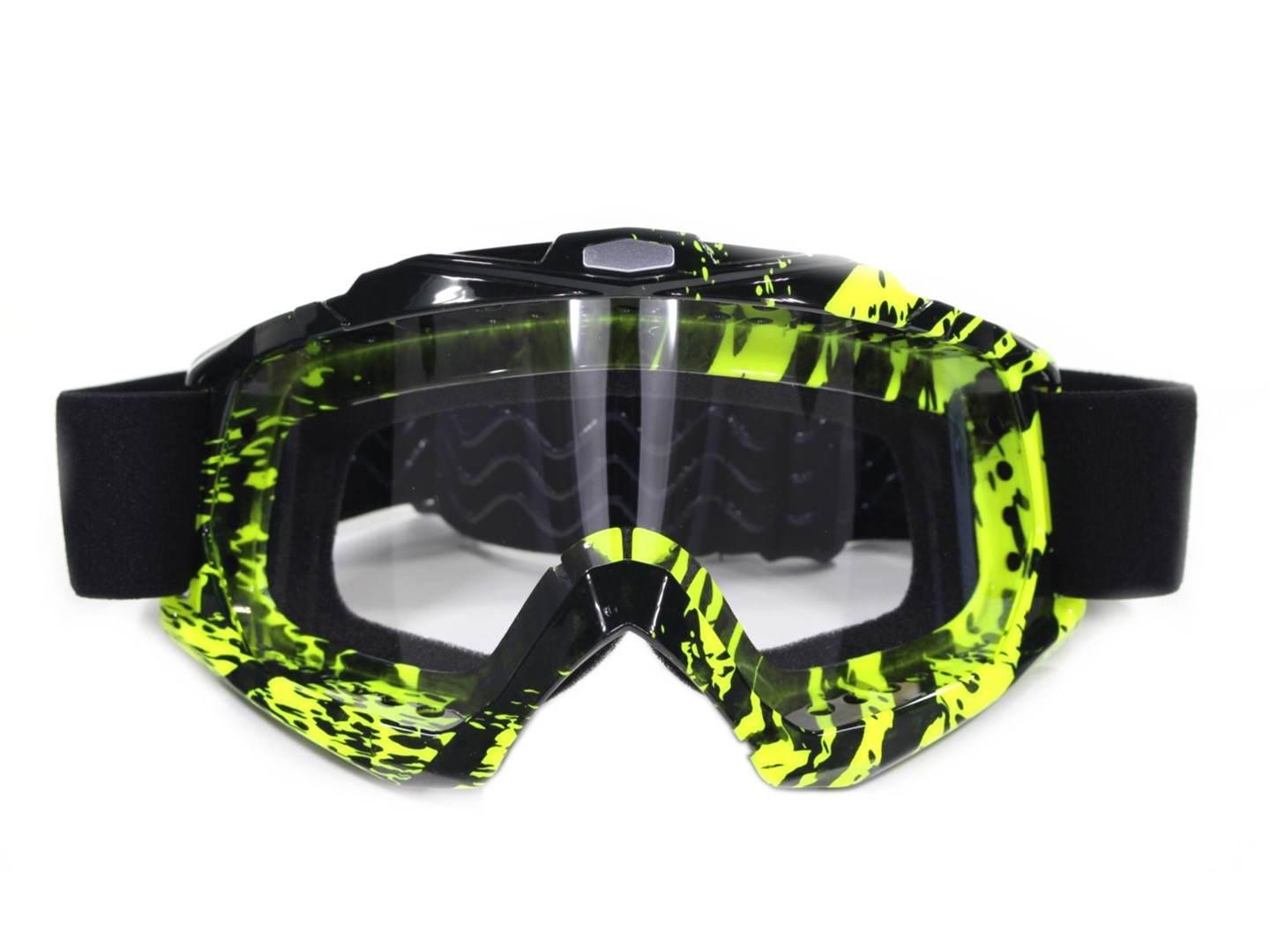 Gogle ftm-006 black/white/green | ROY24986