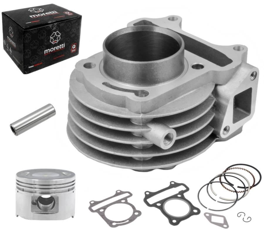 Cylinder skuter 80cc 139qmb 4tz wylotem na czujnik temperatury