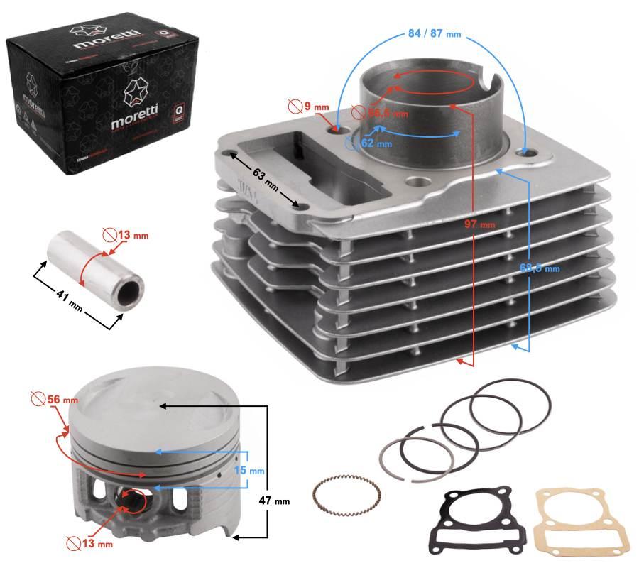 Cylinder cb 125cc 156fmi 4t | CIGMLC1254TMPIPMORC00FN1