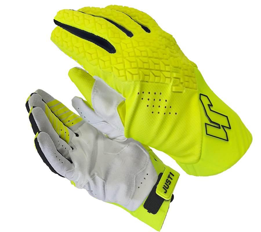Rękawice motocyklowe just1 j-hrd fluo yellow rozmiar m