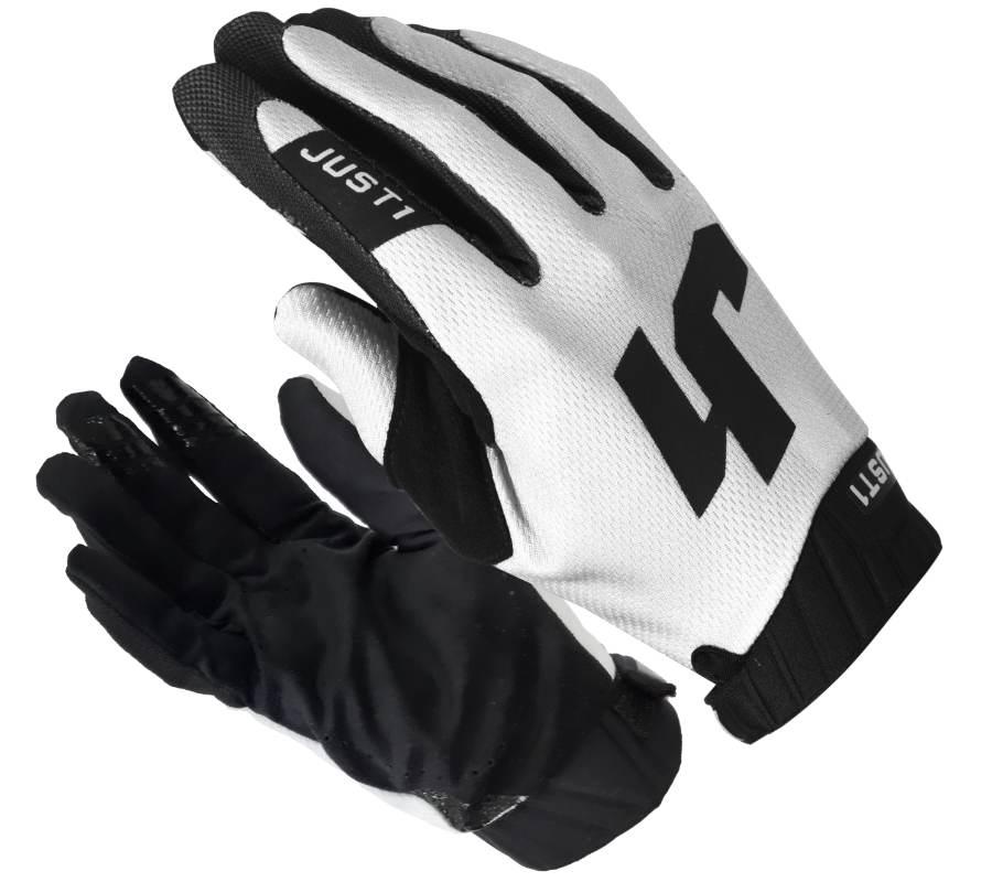 Rękawice motocyklowe just1 j-flex 2.0 black white rozmiar l