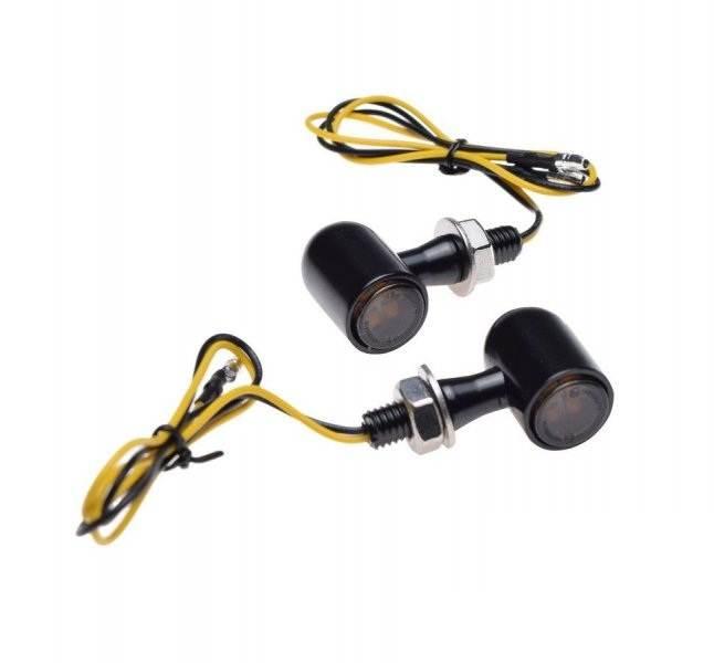 Kierunkowskaz Mini Czarny Diody Led | AM1493