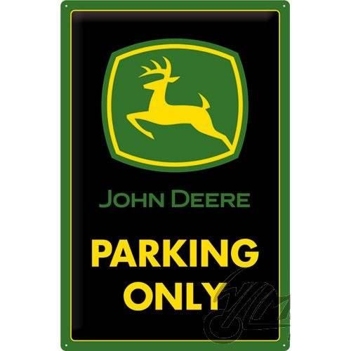 Tablica Plakat 40X60 John Deere Parking 24018