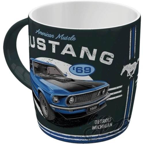 Kubek Ford Mustang Mach I Blue 43090 | NAR43090