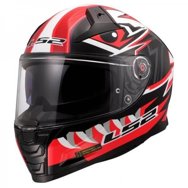 Kask Ls2 Ff811 Vector Ii Buntri Black Red-06 Xl