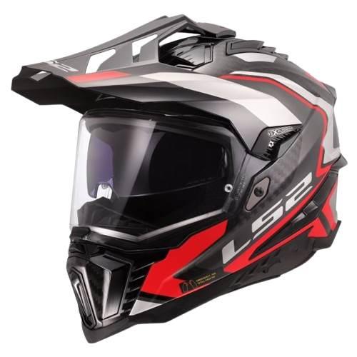 Kask Ls2 Mx701 Explorer C Frontier Ii Red-06 M