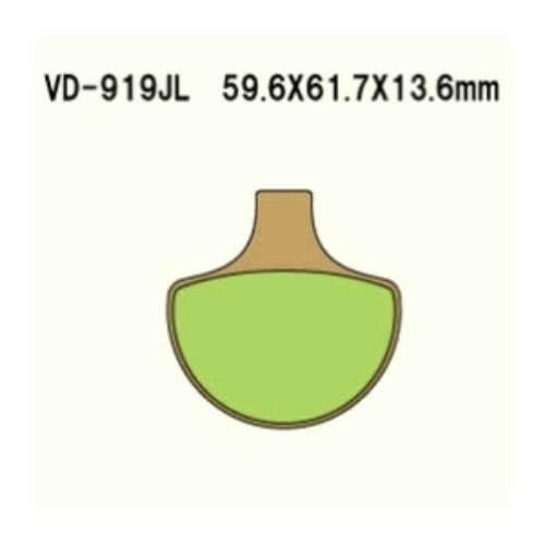 Klocki Hamulcowe Vesrah Vd-919jl | VD-919JL