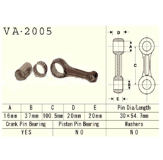 Vesrah Korbowód Yamaha Yfm225 83-04 Xt225