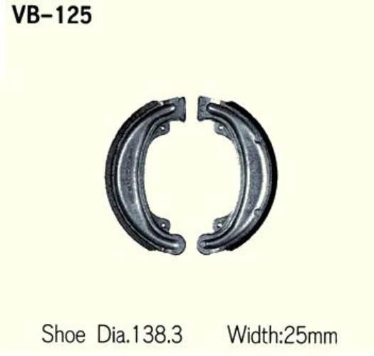Szczęki Hamulcowe Vesrah Vb-125 | VB-125